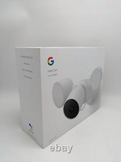 Google Nest Cam with Floodlights (GA02411-US) Smart Security Camera White