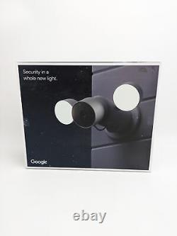 Google Nest Cam with Floodlights (GA02411-US) Smart Security Camera White