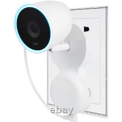 Google Nest IQ Indoor Cam Smart Wireless Security Camera with Plug Mount & Wire