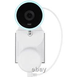 Google Nest IQ Indoor Cam Smart Wireless Security Camera with Plug Mount & Wire