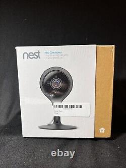 Google Nest NC1102ES Cam Indoor Security Camera Black New & Sealed