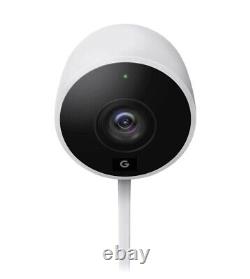 Google Nest Outdoor Cam Weatherproof Outdoor Camera for Home Security, Sealed