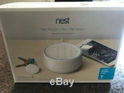 Google Nest Secure Alarm System + Nest Cam Indoor Security Camera Bundle- NEW