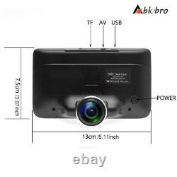 HD 4.5 Car DVR 360° Dash Camera Video Rear View Monitor Home Security Cam+32GB