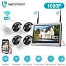 HeimVision 1080P 8CH NVR Wireless WiFi Security Camera System + 12'' LCD Monitor