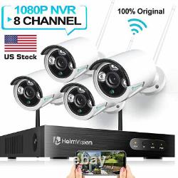 HeimVision 1080P Wireless 8CH NVR Security Camera System Outdoor WIFI IR Cam Kit