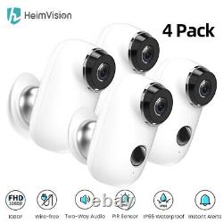 Heimvision 1080P Wireless Rechargeable Battery Security Camera Wifi Cam Outdoor