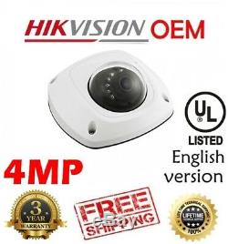 Hikvision (OEM) DS-2CD2543G0-IS(NC324-WDA-2.8) 4MP POE IR Outdoor IP CAM 2.8MM