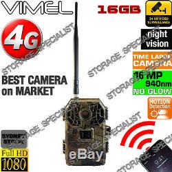 Home Security Camera 4G Trail Hunting GSM Cam Wireless IR 3G