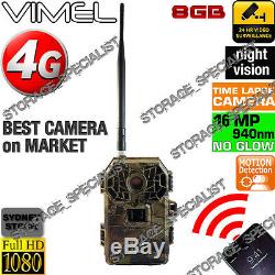 Home Security Camera 4G Trail Hunting Scouting Cam Wireless IR No Spy Hidden 3G