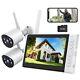 Home Security Camera System Wireless Outdoor/Indoor Wifi Cam With 7Monitor+32GB