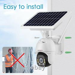 Home Security Camera Wireless Outdoor Solar Battery Powered Wifi Cam LS VISION
