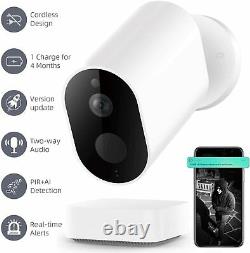 IMILAB EC2 Wireless Outdoor Security Camera, 1080P Rechargeable Battery WiFi Cam