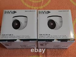 INVID TECH SECURITY CAMERA SET NVR RECORDER with 6 MINI BULLET CAMS/2 TURRET NEW