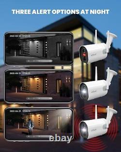 IeGeek 2K Home Security Camera Wireless Outdoor Solar Battery Powered Wifi Cam