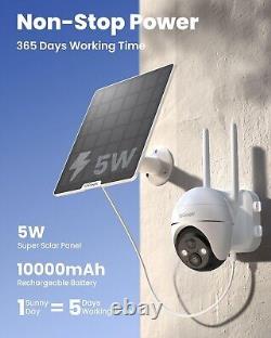 IeGeek No WiFi Outdoor 3G/4G LTE Security Camera Wireless Solar Battery CCTV Cam