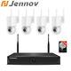 Jennov 5MP Wireless Security Camera System WiFi Color Night Vision 1TB NVR Kit