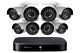 Lorex Wired Security Camera System, 1080P 1TB 8 Channel DVR, 8 Bullet Cam(M. Ref)