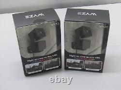 Lot of 2 Wyze Cam Pan V3 Smart Home Security Camera Black