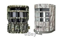 Moultrie P150 8MP Panoramic Scouting Stealth Trail Cam Camera + Security Box