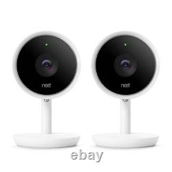 NEST Cam IQ Indoor Smart Security Camera (2-Pack)