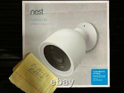 NEST Cam IQ Outdoor Pro Edition Smart Security Camera 5 year warr Sealed NEW