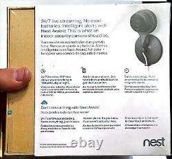 NEST Cam Indoor Smart Security Camera Model NC1102ES Sealed NEW