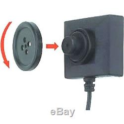 NEW Lawmate Mini 700 Resolution Button Screw Camera Covert Analog Cam BU-19