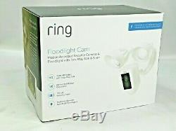 NEW Ring Floodlight Cam Motion Activated Security Camera with 2-Way Talk White