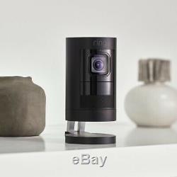 NEW Ring Stick Up Cam Indoor/Outdoor Security Camera (Black, Battery)