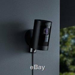NEW Ring Stick Up Cam Indoor/Outdoor Security Camera (Black, Battery) FAST SHIP