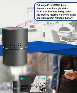 Nanny Cam Bluetooth Speaker Hd1080p 330º Live View 64gb USA
