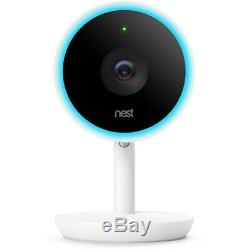 Nest Cam IQ Indoor (2-Pack) Full HD Wi-Fi Home Security Camera NC3200US White