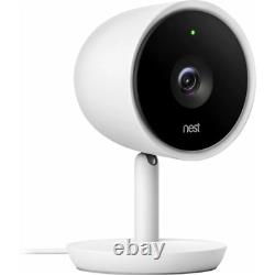 Nest Cam IQ Indoor Full HD 1080P Wireless Smart Home Security Camera White