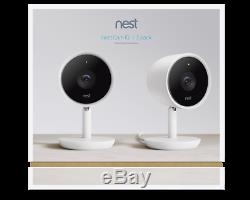 Nest Cam IQ indoor 2 pack White NC3200US
