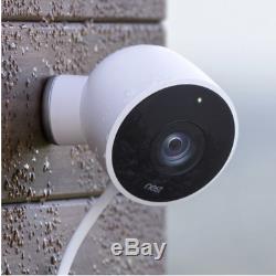 Nest Cam Outdoor 1080p Security Camera NC2100ES Night Vision Infrared New