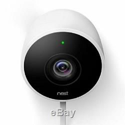 Nest Cam Outdoor Security Camera with Accessories White