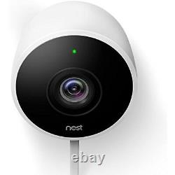Nest Cam Outdoor Security Camera with Accessories White (Outdoor)