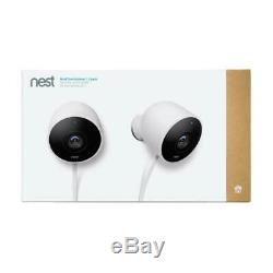 Nest Cam Security Camera Outdoor 2 Pack Hardware Remote Wi-Fi 24/7 Live Video