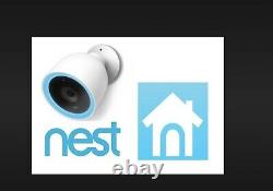 Nest/Google Cam IQ Outdoor Weatherproof Wi-Fi Security Camera NC4101US BRAND NEW
