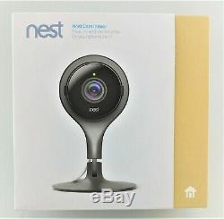 Nest NC1102ES Nest Cam Indoor Security Camera Black/Silver Good Shape