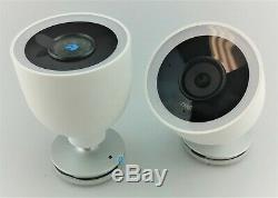 Nest NC4200US Cam IQ Outdoor Smart Wi-Fi Security Camera 2 Pack Excellent Shape