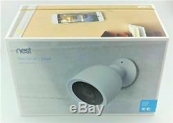 Nest NC4200US Cam IQ Outdoor Smart Wi-Fi Security Camera 2 Pack White