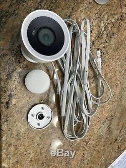 @@@ Nest Outdoor Cam IQ 1 Year Old Cable and power adapter included @@@
