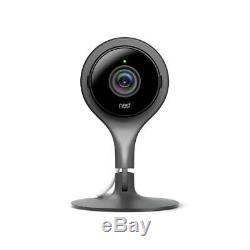 Nest Secure Alarm System with Google Nest Cam Indoor Security Camera BEC1400-US