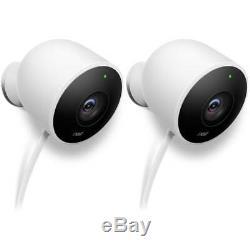 Nest cam outdoor security camera 2 pack Brand New