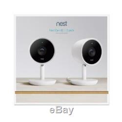 New Nest Cam IQ Indoor Security Camera (2-Pack) FREE Shipping! NC3200US