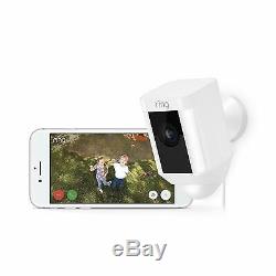 New Ring Spotlight cam Wired Motion Detection Camera, two-way talk, siren alarm