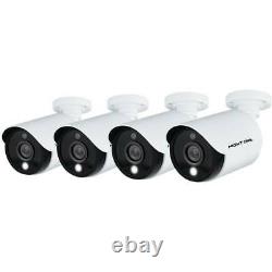 Night Owl Outdoor Wired Surveillance Cameras (4-Pack) White