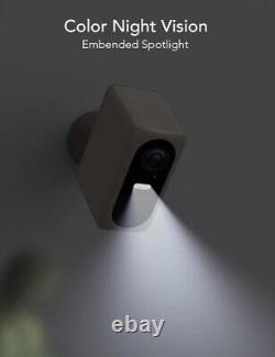 Nooie Cam Pro 2k Security Camera Wireless Spotlight, IPC500, 2 Pack, NEW SEALED